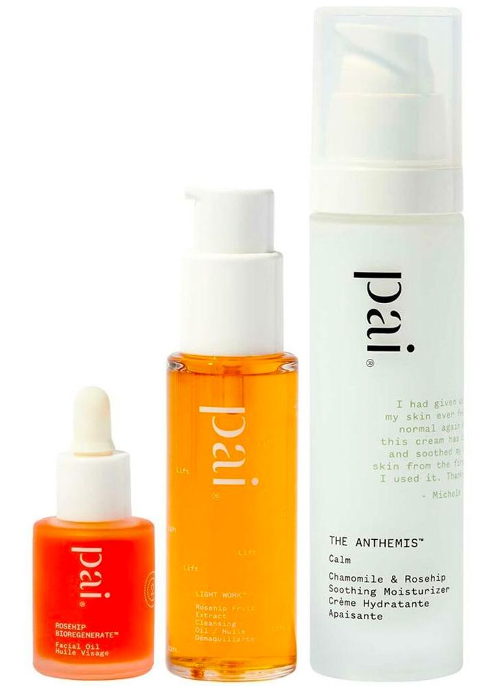 Pai Skincare The Rosehip Selfcare Trio Bundle (worth £73)