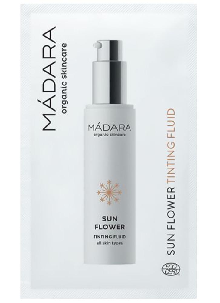 Madara Sun Flower Tinted Fluid sample