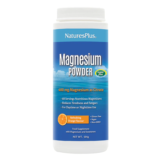 Nature's Plus Orange Magnesium Powder 400mg, 504gr