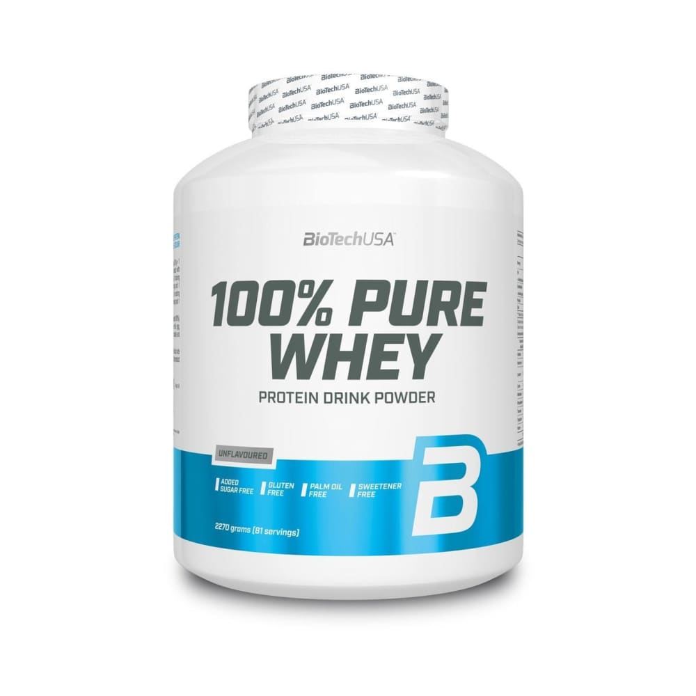 100% Pure Whey, Unflavoured - 2270 grams