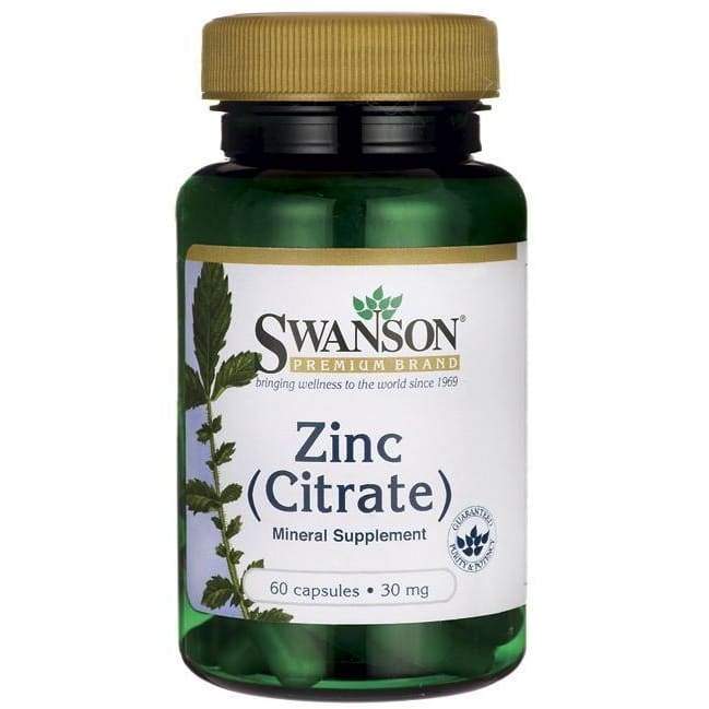 Zinc Citrate, 30mg - 60 caps