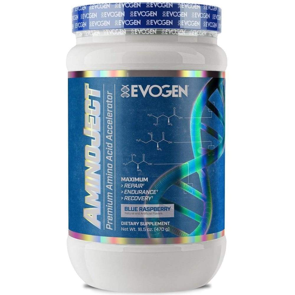 AminoJect, Blue Raspberry - 470 grams