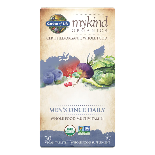 Garden Of Life mykind Organic Men's Daily, 30 Capsules
