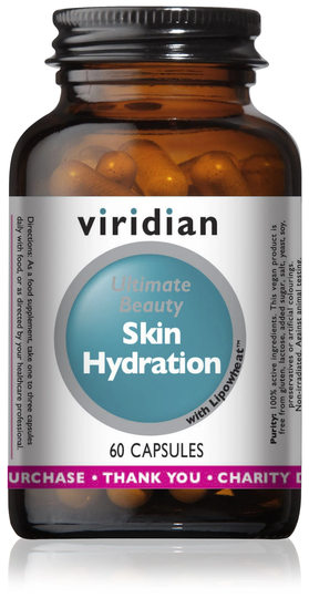 Viridian Ultimate Beauty Skin Hydration, 60vcaps