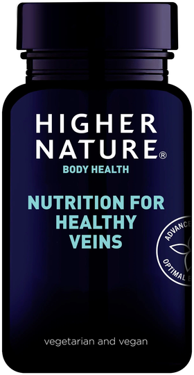 Higher Nature Nutrition For Healthy Veins, 90 Capsules