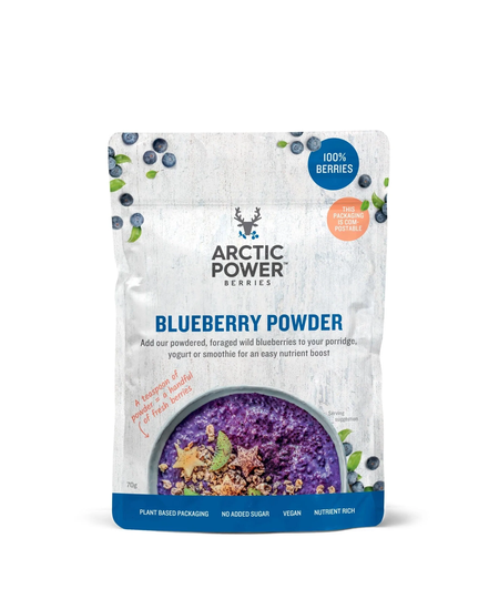 Arctic Power Berries Blueberry Powder, 70gr