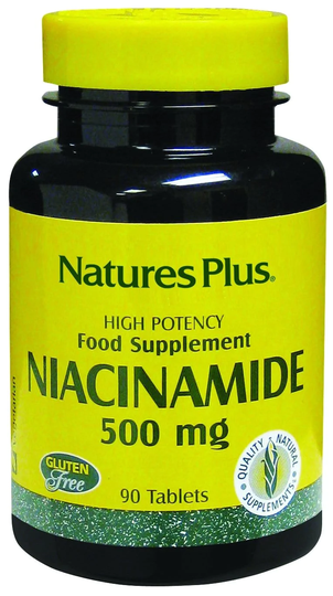 Nature's Plus Niacinamide, 500mg, 90 Tablets
