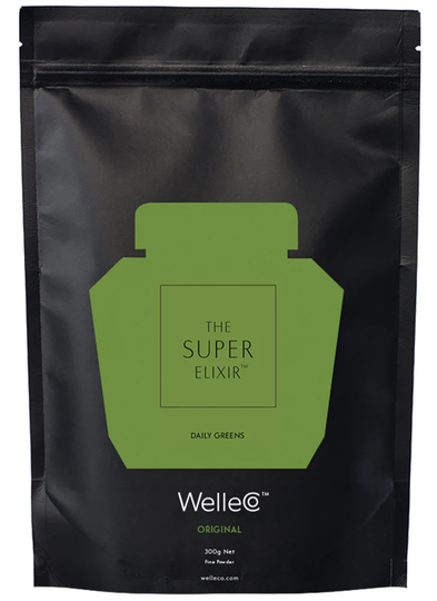 WelleCo The Super Elixir Greens Original Refill 300g