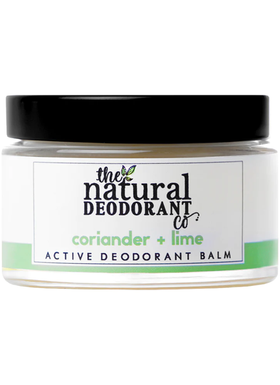 Natural Deodorant Co Active Deodorant Balm Coriander Lime 55g