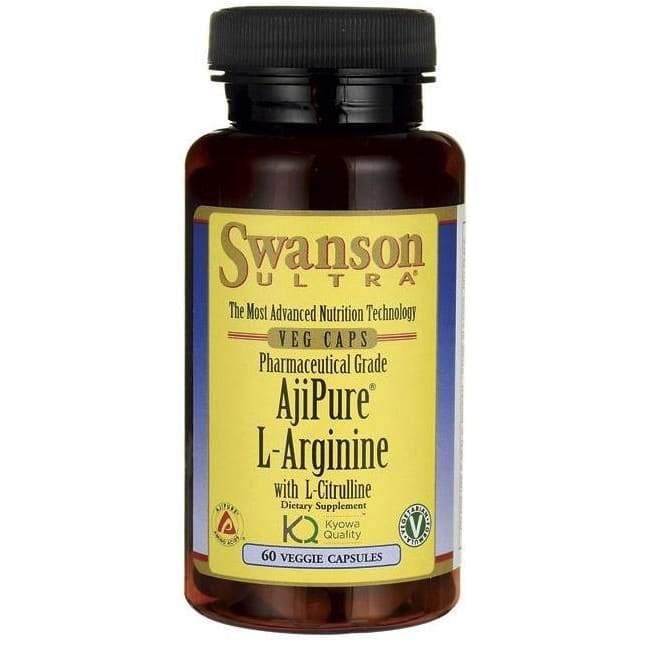AjiPure L-Arginine with L-Citrulline - 60 vcaps