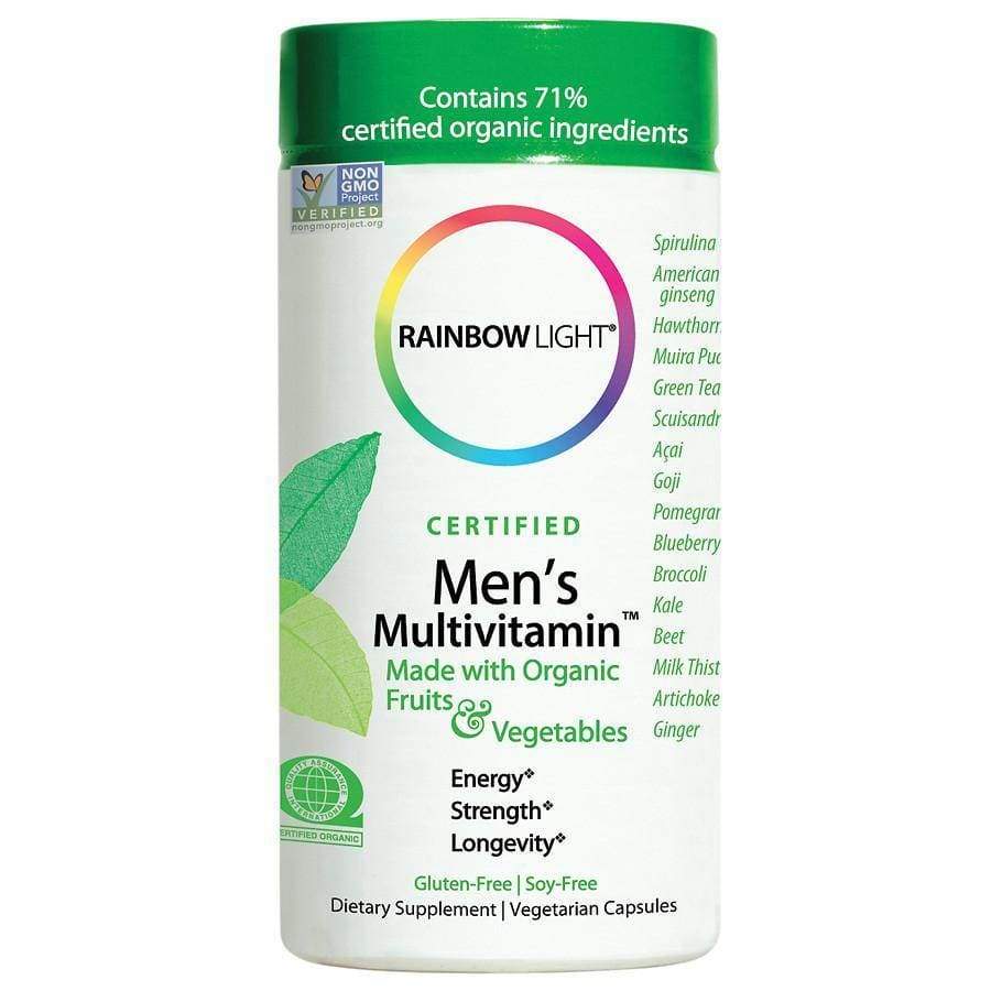 Men's Multivitamin Certified - 120 vcaps