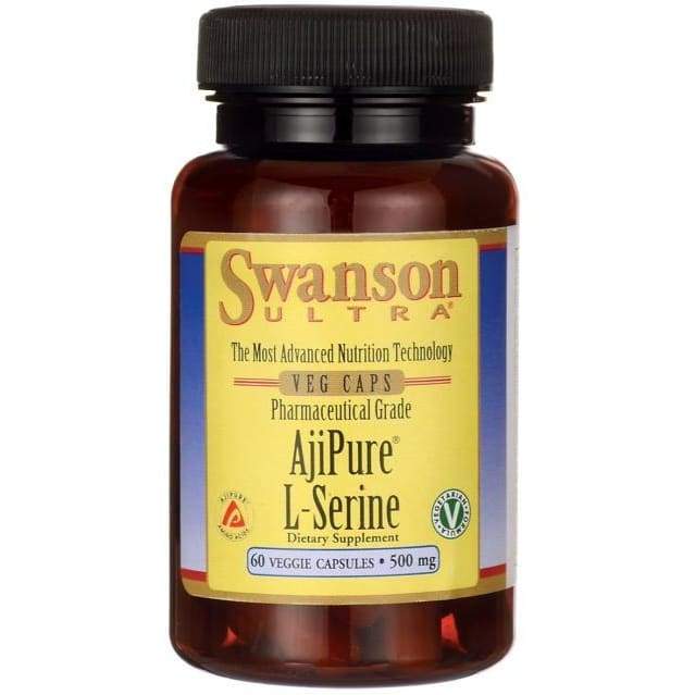 AjiPure L-Serine, 500mg - 60 vcaps