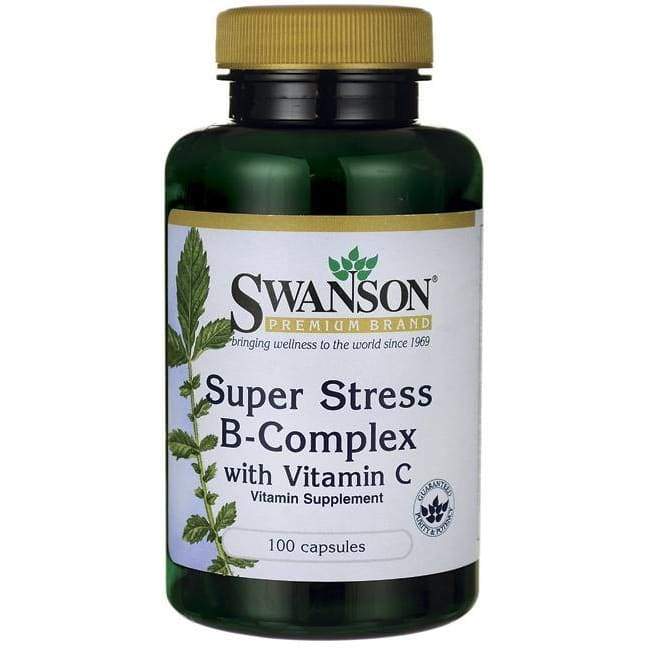 Super Stress B-Complex with Vitamin C - 100 caps