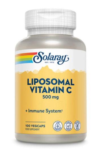 Solaray Liposomal Vitamin C- 500mg, 100 VCapsules
