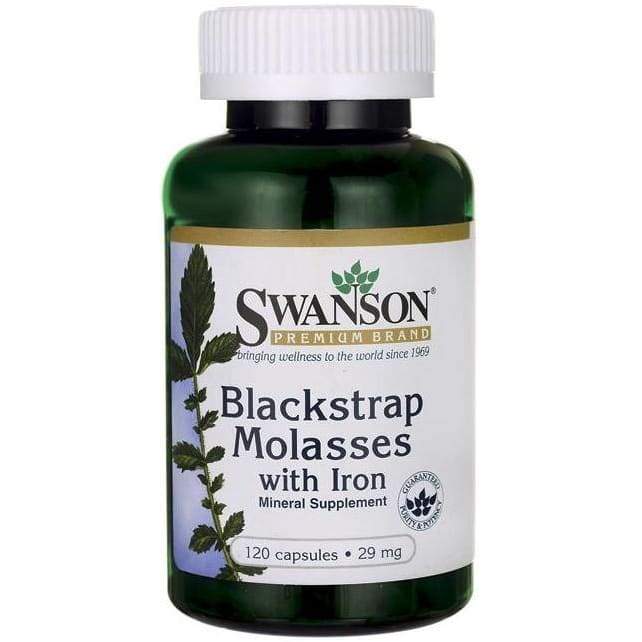 Blackstrap Molasses with Iron, 29mg - 120 caps
