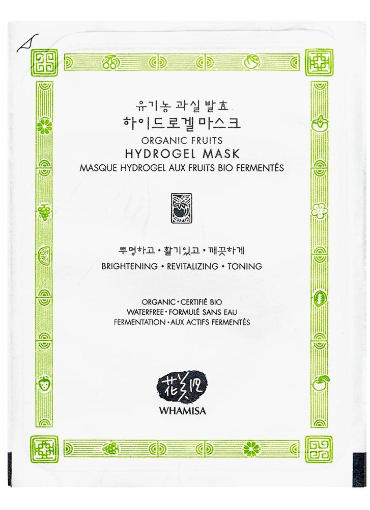 Whamisa Organic Fruits Hydrogel Mask