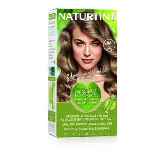 Naturtint Permanent Colorant 8A - Ash Blonde, 160ml