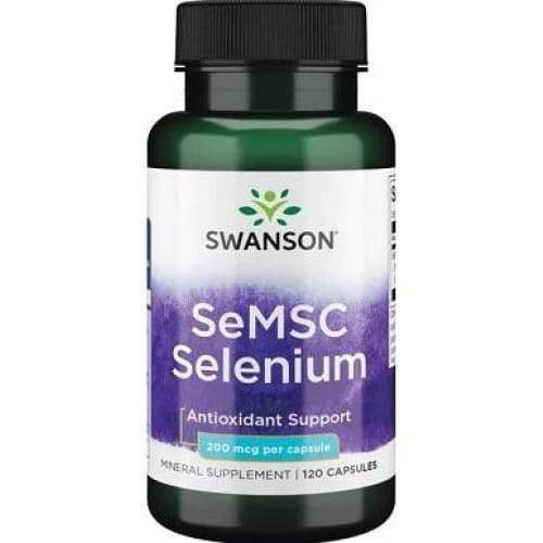 SeMSC Selenium, 200mcg - 120 caps