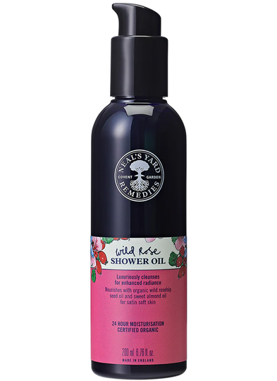 Neal's Yard Remedies Wild Rose Shower Oil 200ml