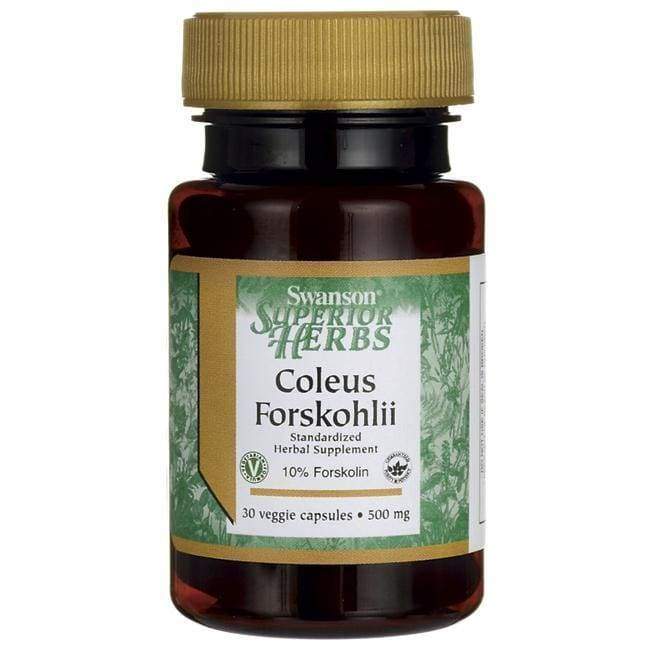 Coleus Forskohlii, 500mg - 30 vcaps