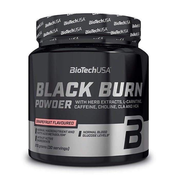 Black Burn Powder, Grapefruit - 210 grams