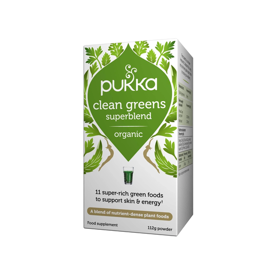 Pukka Clean Greens Powder, 120gr