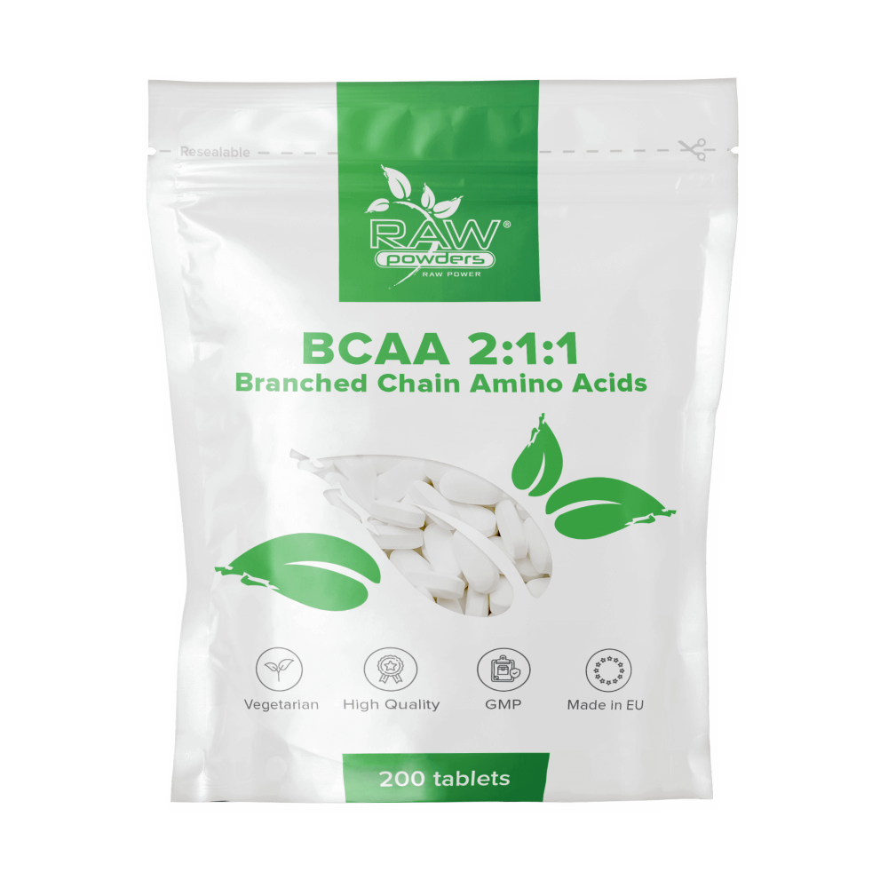 BCAA 2:1:1 Tablets 200 Tablets x 1000 mg