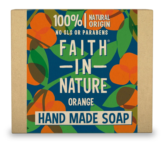 Faith In Nature Orange Vegetable Soap, 100gr
