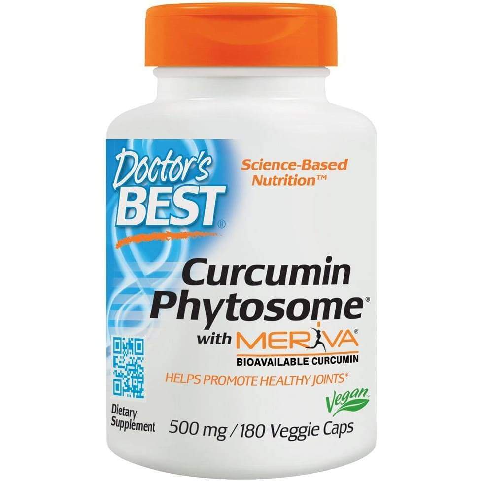 Curcumin Phytosome with Meriva, 500mg - 180 vcaps