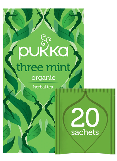Pukka Three Mint Tea 20 sachets