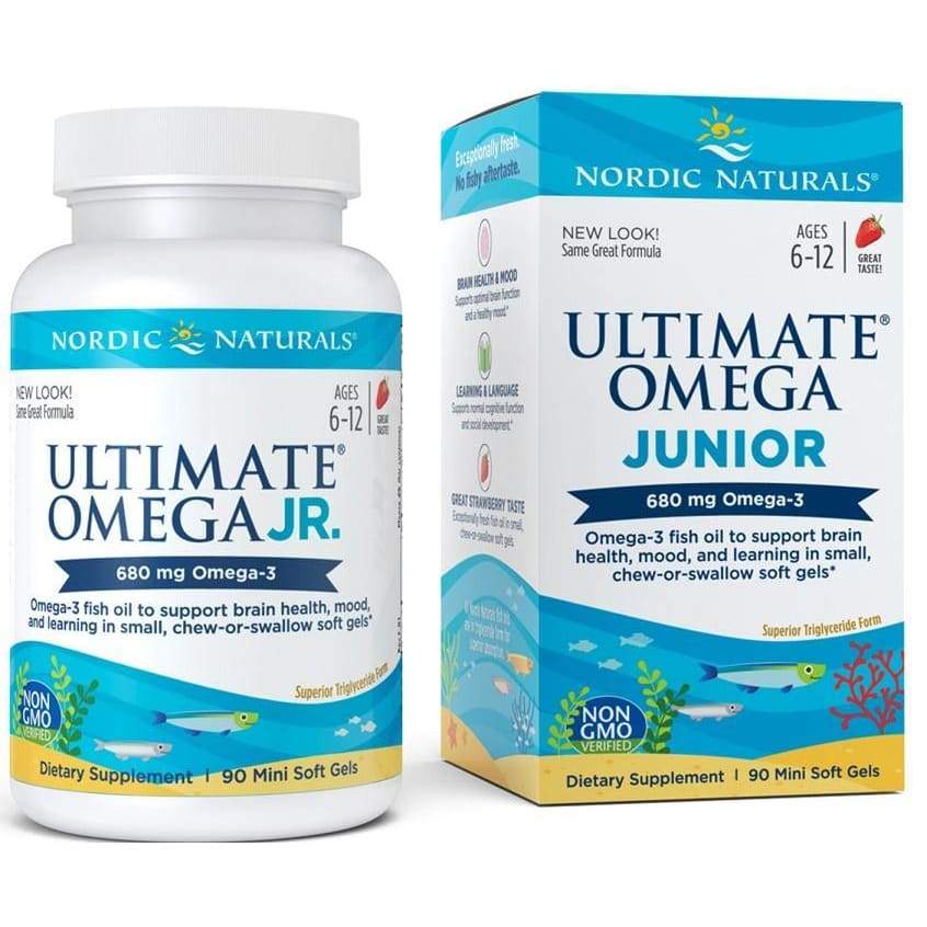 Ultimate Omega Junior, 680mg - 90 softgels