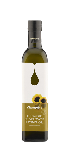 Clearspring Organic Sunflower Frying Oil , 500ml