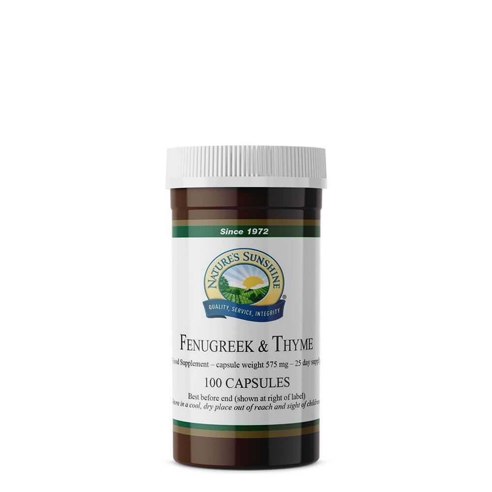 Fenugreek and Thyme (100 Capsules)
