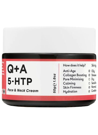 Q+A 5-HTP Face & Neck Cream 50g