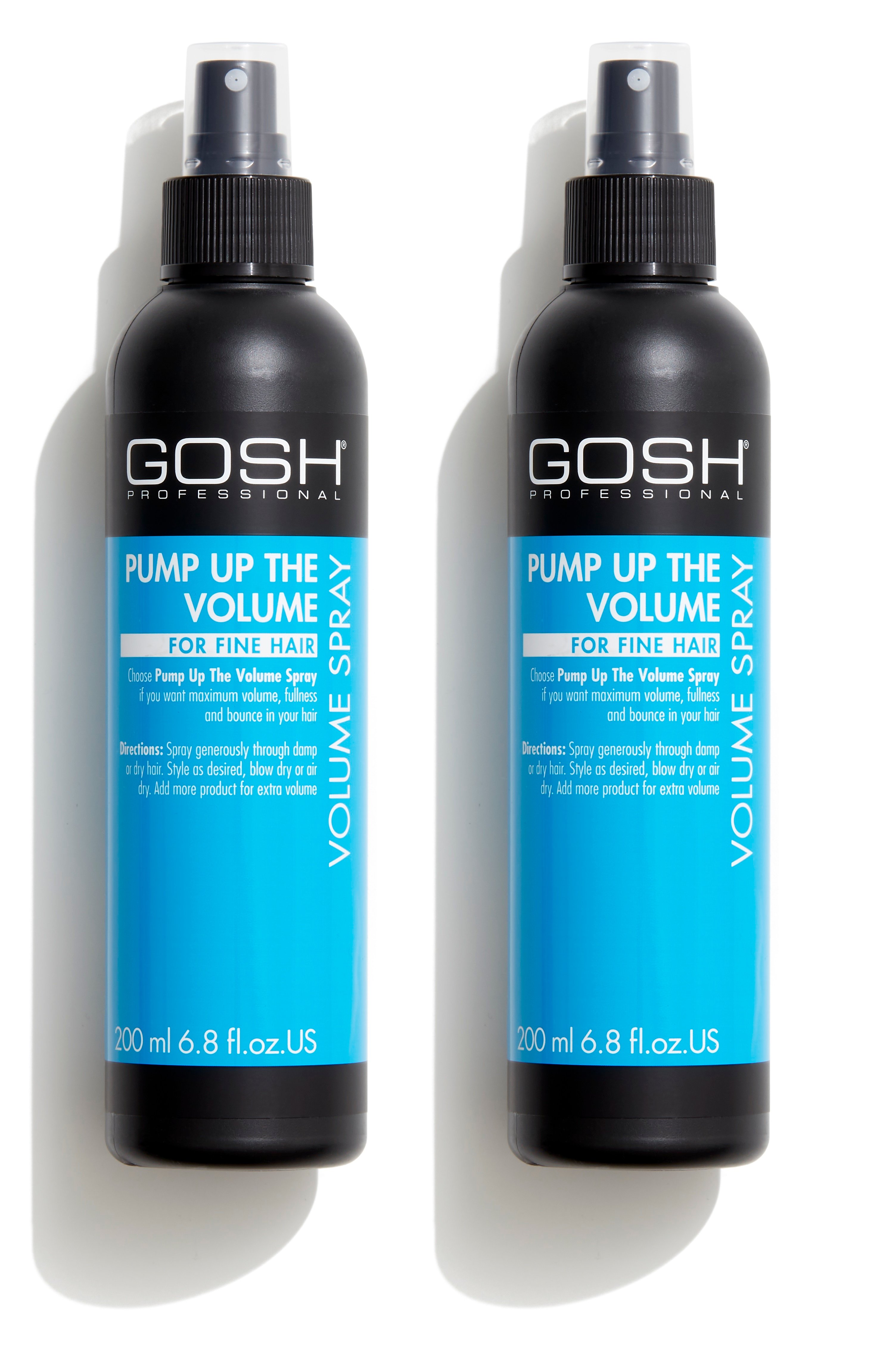 GOSH - 2 x Pump Up The Volume Spray 200 ml