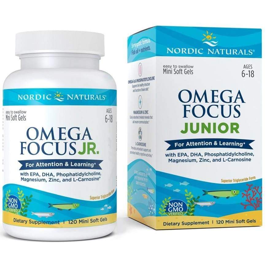 Omega Focus Junior - 120 softgels