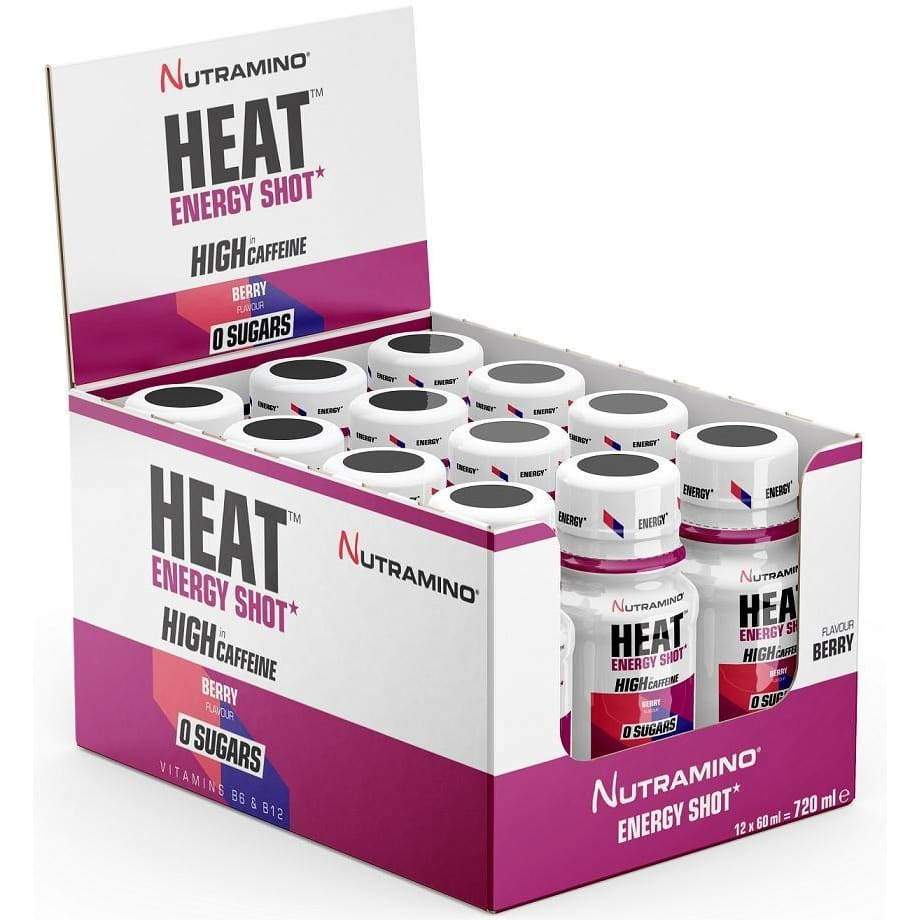 Heat Energy Shot, Berry - 12 x 60 ml.