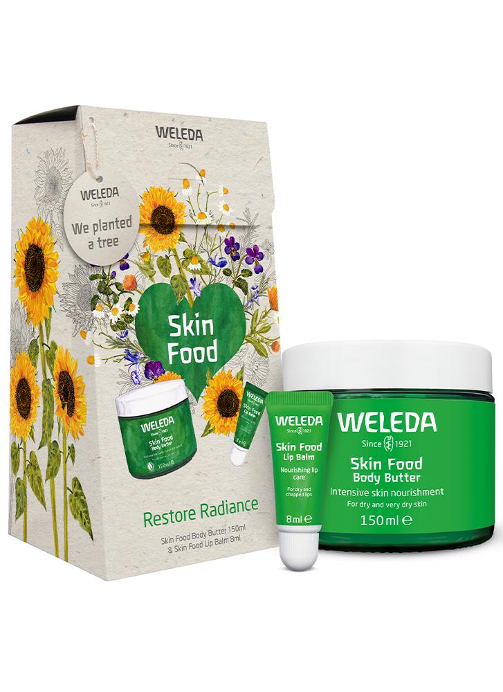 Weleda Skin Food Body Butter & Lip Set (worth £27.20)