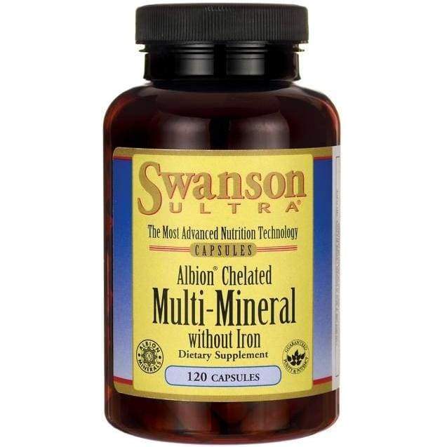Albion Chelated Multi-Mineral without Iron - 120 caps