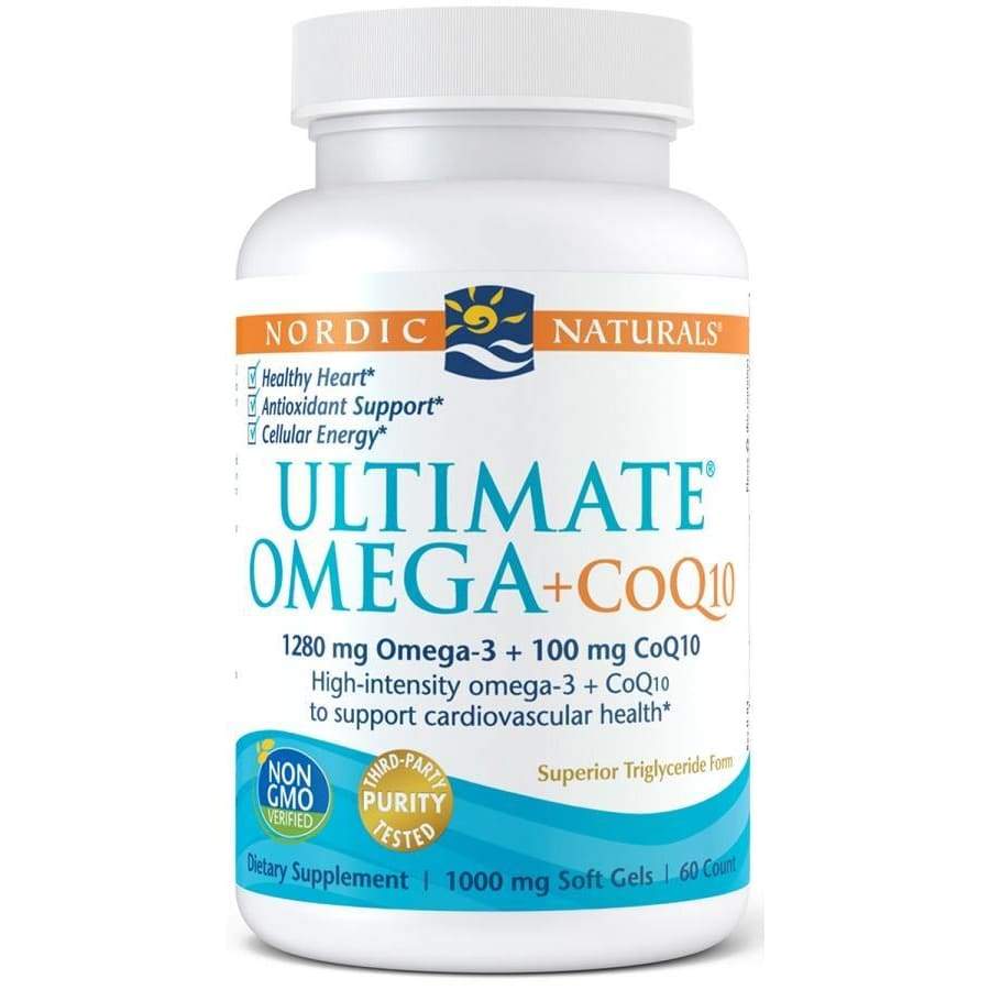 Ultimate Omega + CoQ10, 1280mg - 60 softgels