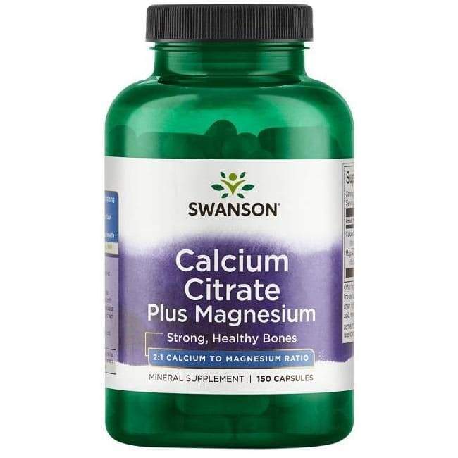 Calcium Citrate Plus Magnesium - 150 caps