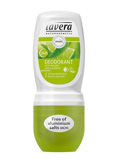 Lavera Refreshing Lime Deodorant Roll On