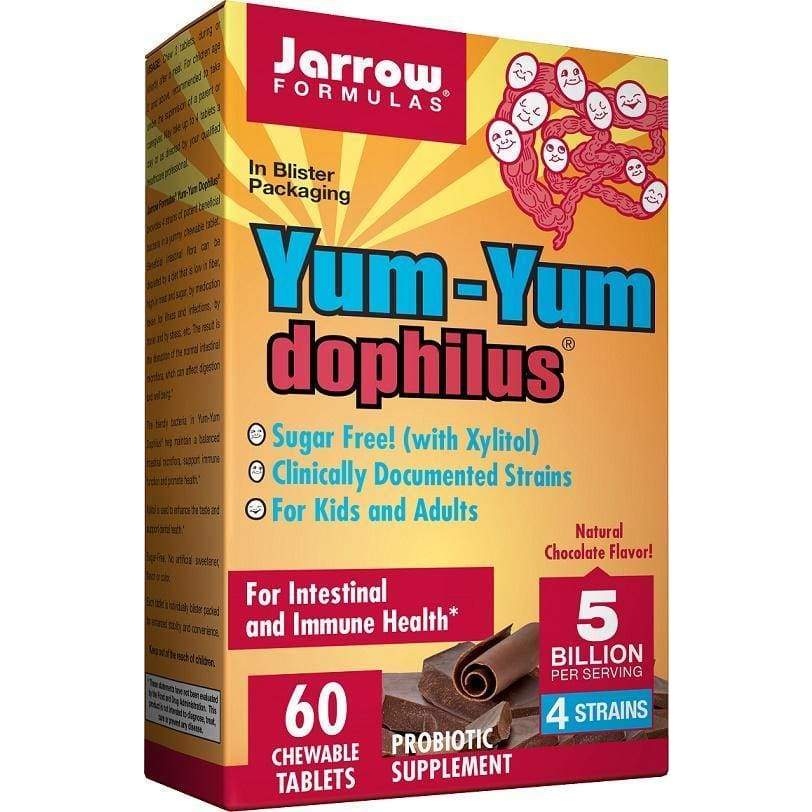 Yum-Yum Dophilus, 5 Billion Raspberry - 60 chewable tabs