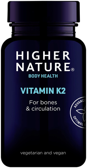 Higher Nature Vitamin K2, 30 Tablets