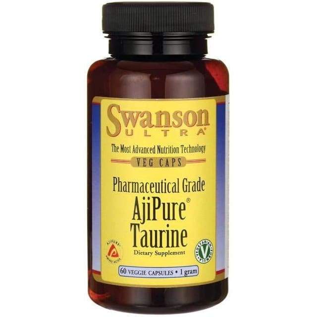 AjiPure Taurine, 1000mg - 60 vcaps