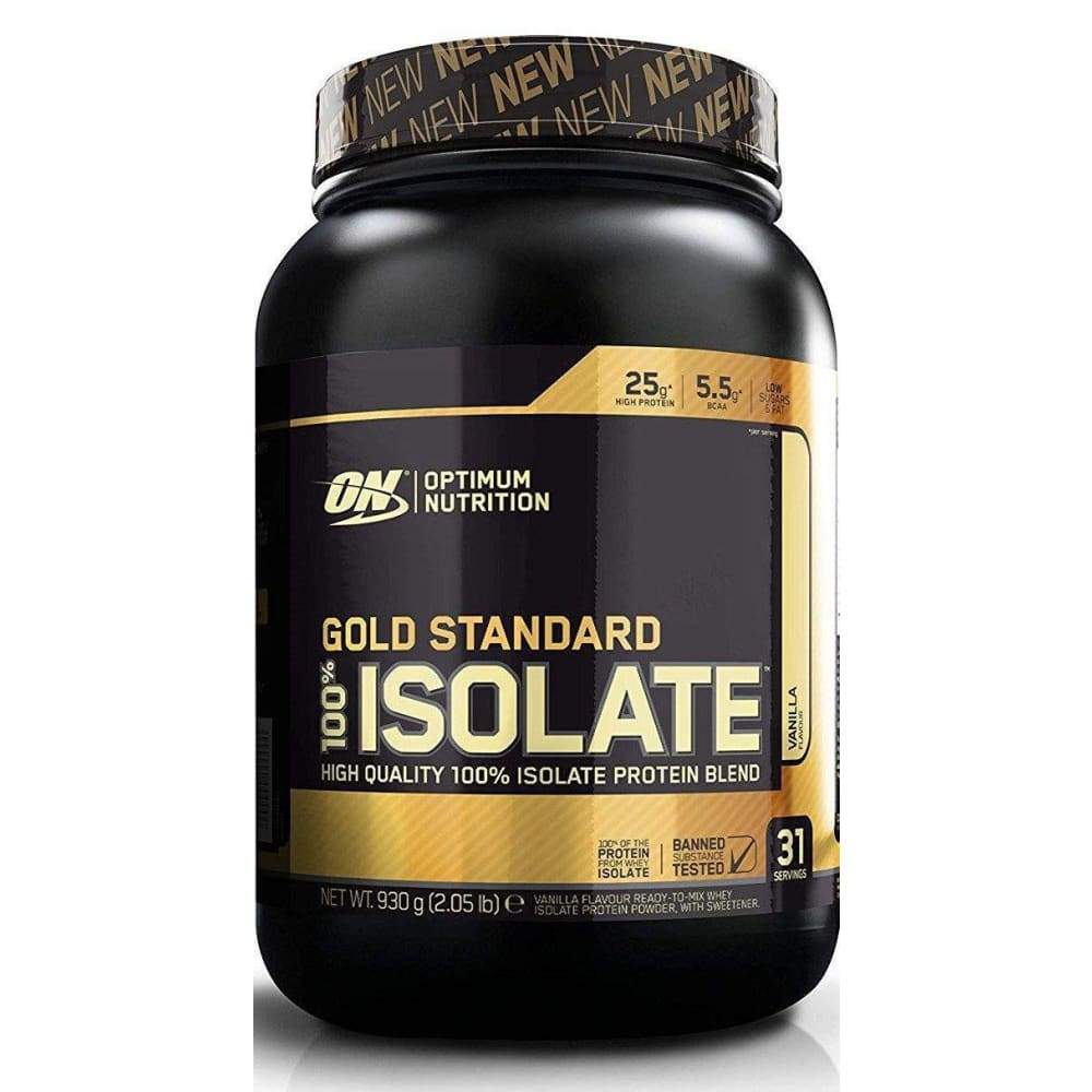 Gold Standard 100% Isolate, Vanilla - 930 grams