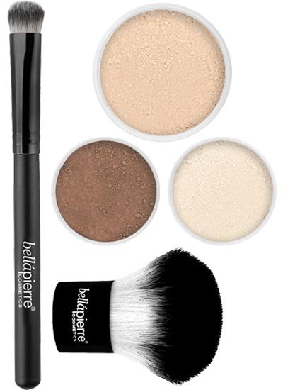 Bellapierre All Over Face Highlight & Contour Kit Fair
