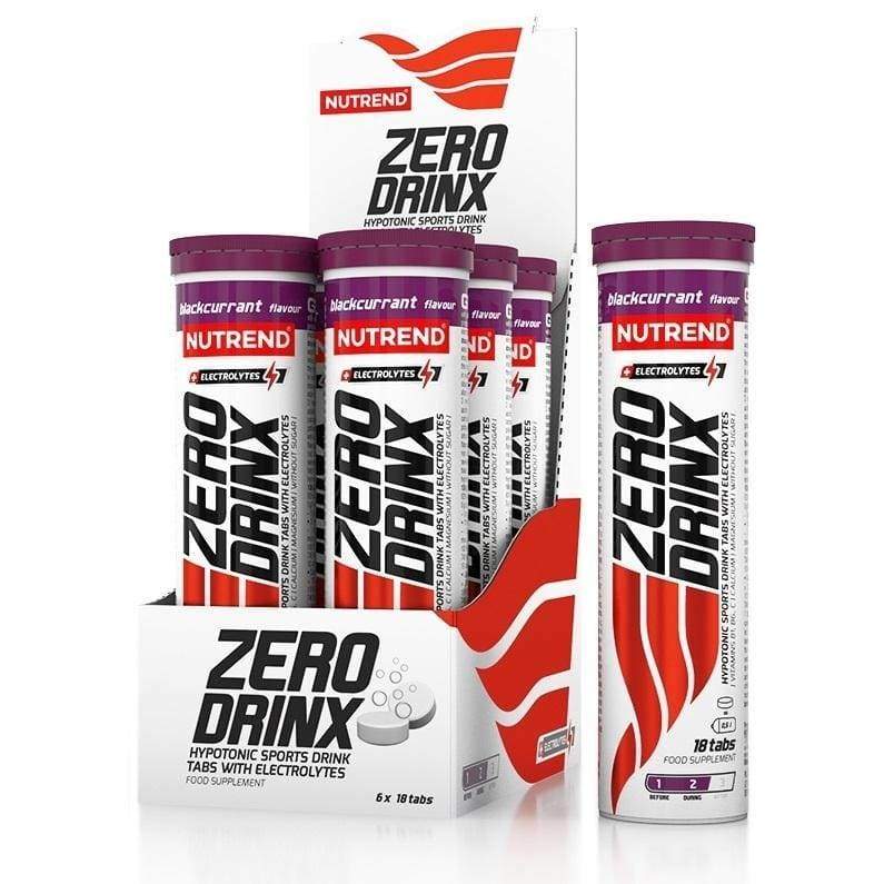 ZeroDrinx Tabs, Blackcurrant - 6 x 18 tablets