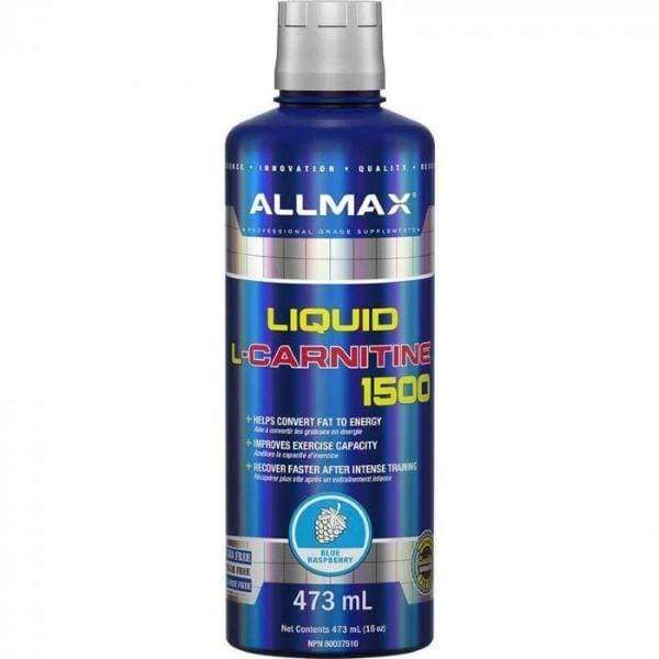 Liquid L-Carnitine 1500, Blue Raspberry - 473 ml.