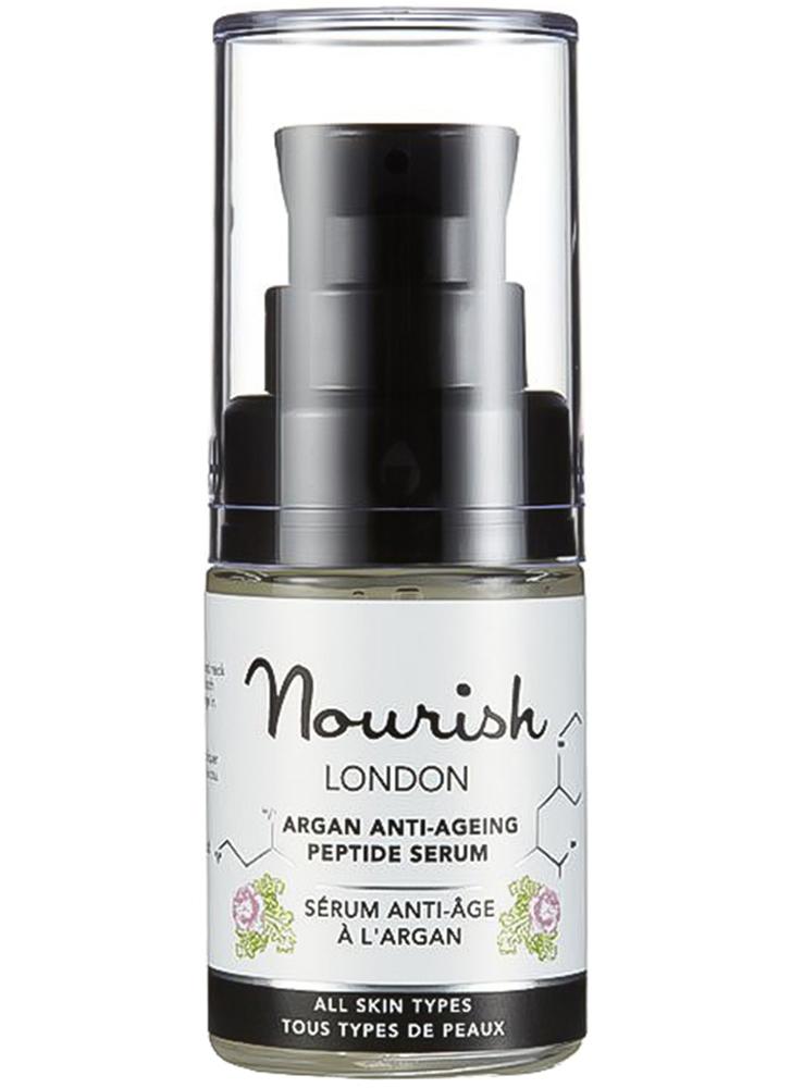Nourish London Argan Anti Ageing Peptide Serum Travel